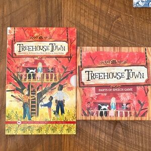 Treehouse Town Parts of Speech Game and Book set